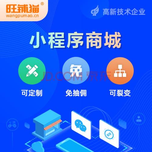 小程序商城开发微信公众号定制网站制作购物搭建app积分平台 商城网站