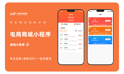 商城小程序APP小程序H5网站定制开发后台管理系统商城